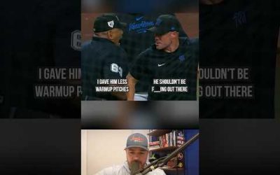 Umpire’s explanation has manager losing his mind #baseball #mlb #umpire #marlins #miami #debate