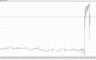 USD/JPY quickly falls after jumping on the CPI report