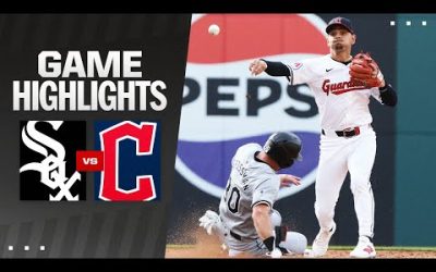 White Sox vs. Guardians Game Highlights (4/8/24) | MLB Highlights