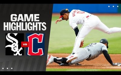 White Sox vs. Guardians Game Highlights (4/9/24) | MLB Highlights