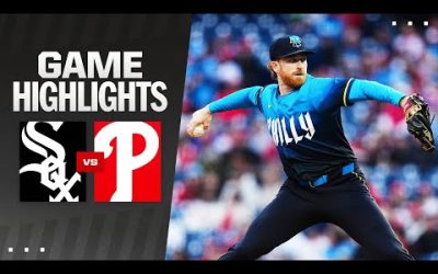 White Sox vs. Phillies Game Highlights (4/19/24) | MLB Highlights