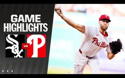 White Sox vs. Phillies Game Highlights (4/20/24) | MLB Highlights