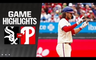 White Sox vs. Phillies Game Highlights (4/21/24) | MLB Highlights