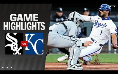 White Sox vs. Royals Game Highlights (4/4/24) | MLB Highlights