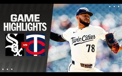 White Sox vs. Twins Game Highlights (4/25/24) | MLB Highlights