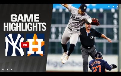 Yankees vs. Astros Game Highlights (3/31/24) | MLB Highlights