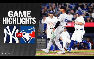 Yankees vs. Blue Jays Game Highlights (4/15/24) | MLB Highlights