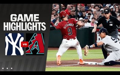 Yankees vs. D-backs Game Highlights (4/2/24) | MLB Highlights