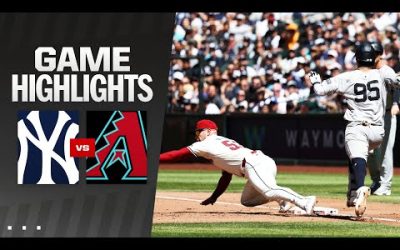 Yankees vs. D-backs Game Highlights (4/3/24) | MLB Highlights