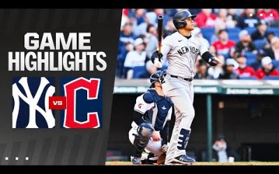 Yankees vs. Guardians Game 2 Highlights (4/13/24) | MLB Highlights