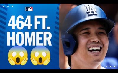 464 FEET! 😱 Shohei Ohtani DEMOLISHES his 10th homer of the 2024 season! 🤯 | 大谷翔平