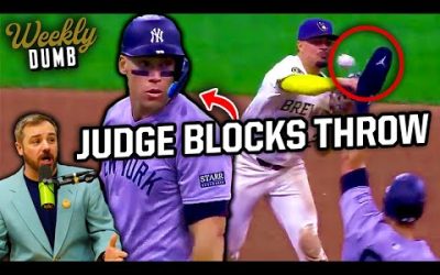 Aaron Judge interferes with double play & MLB is bringing back the old uniforms | Weekly Dumb