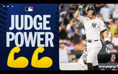 ALL RISE! Aaron Judge blasts his 8th homer of the season!