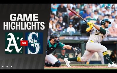 A’s vs. Mariners Game Highlights (5/11/24) | MLB Highlights