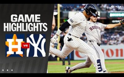 Astros vs. Yankees Game Highlights (5/8/24) | MLB Highlights