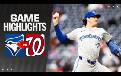 Blue Jays vs. Nationals Game Highlights (5/04/24) | MLB Highlights