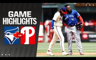 Blue Jays vs. Phillies Game Highlights (5/8/24) | MLB Highlights