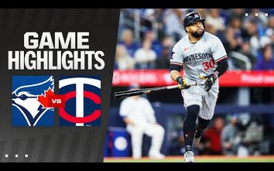 Blue Jays vs. Twins Game Highlights (5/10/24) | MLB Highlights