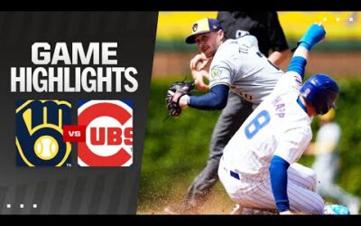 Brewers vs. Cubs Game Highlights (5/3/24) | MLB Highlights