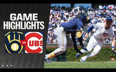 Brewers vs. Cubs Game Highlights (5/5/24) | MLB Highlights