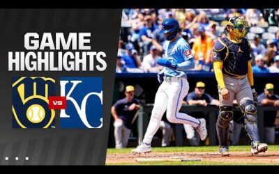 Brewers vs. Royals Game Highlights (5/8/24) | MLB Highlights