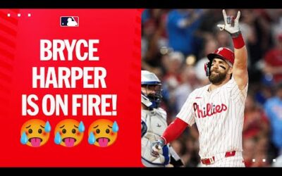 Bryce Harper hits a GRAND SLAM to make it 3 straight games with a homer!