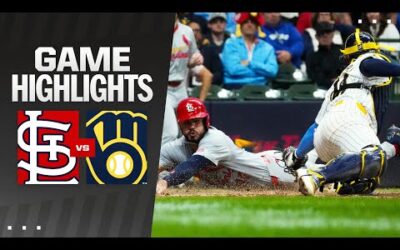 Cardinals vs. Brewers Game Highlights (5/11/24) | MLB Highlights