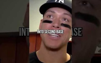 Controversial slide by Aaron Judge upset Brewers fans #yankees #mlb #baseball #brewers #umpire