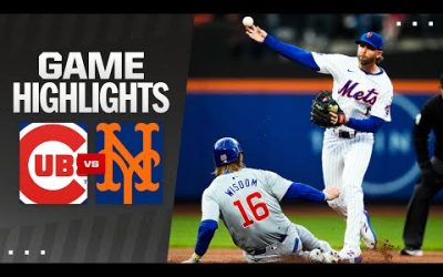 Cubs vs. Mets Game Highlights (4/30/24) | MLB Highlights