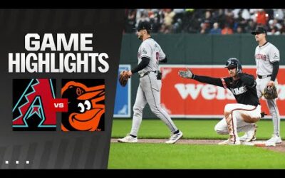 D-backs vs. Orioles Game Highlights (5/10/24) | MLB Highlights