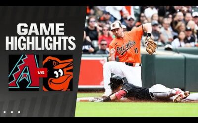 D-backs vs. Orioles Game Highlights (5/11/24) | MLB Highlights