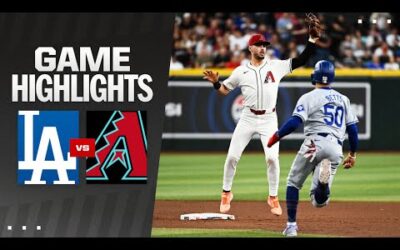 Dodgers vs. D-backs Game Highlights (5/1/24) | MLB Highlights