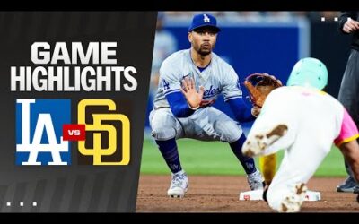 Dodgers vs. Padres Game Highlights (5/10/24) | MLB Highlights