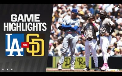 Dodgers vs. Padres Game Highlights (5/12/24) | MLB Highlights