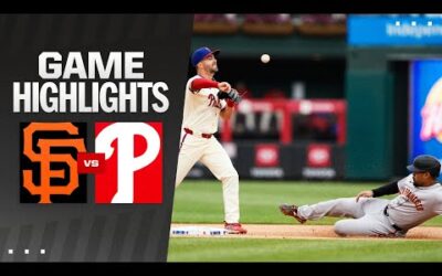 Giants vs. Phillies Game Highlights (5/6/24) | MLB Highlights