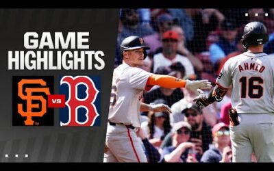 Giants vs. Red Sox Game Highlights (5/2/24) | MLB Highlights