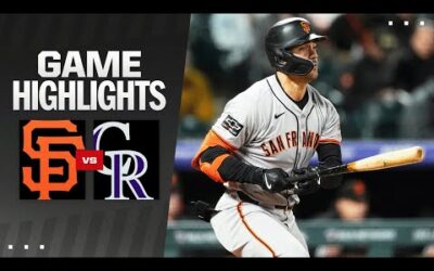 Giants vs. Rockies Game Highlights (5/7/24) | MLB Highlights