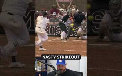 Her pitches are deceiving, a breakdown #softball #mississippi #hailstate #strikeout #pitching