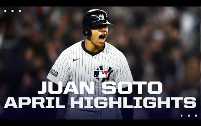 Juan Soto ELECTRIFIES in first month on Yankees! (April Highlights)