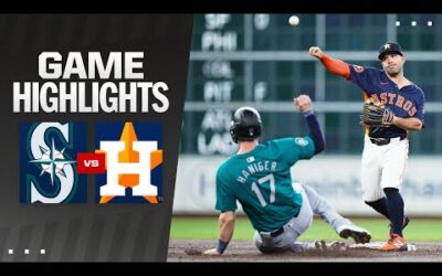 Mariners vs. Astros Game Highlights (5/4/24) | MLB Highlights