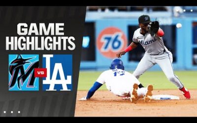 Marlins vs. Dodgers Game Highlights (5/7/24) | MLB Highlights