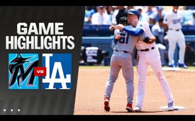 Marlins vs. Dodgers Game Highlights (5/8/24) | MLB Highlights