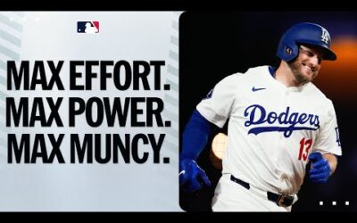 Max Muncy’s 3-HOME RUN night! 💪