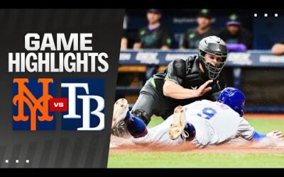 Mets vs. Rays Game Highlights (5/4/24) | MLB Highlights