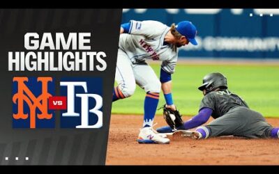 Mets vs. Rays Game Highlights (5/5/24) | MLB Highlights