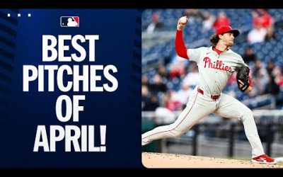 Nastiest pitches of April! (Feat. Aaron Nola, Mason Miller, A.J. Minter, and more!)