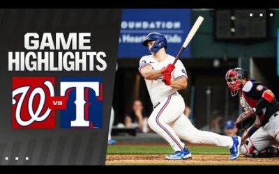 Nationals vs. Rangers Game Highlights (5/2/24) | MLB Highlights