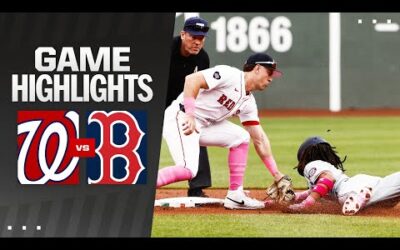 Nationals vs. Red Sox Game Highlights (5/12/24) | MLB Highlights