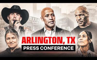 Netflix and MVP Present: Paul vs. Tyson & Taylor vs. Serrano Press Tour – Part II