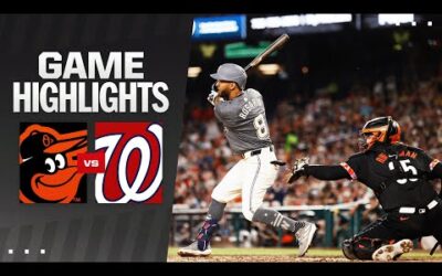 Orioles vs. Nationals Game Highlights (5/7/24) | MLB Highlights